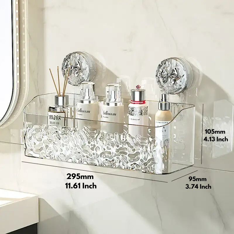 MeyHome™ Punch-Free Seamless Bathroom Organizer | Transform Your Bathroom with Ease!