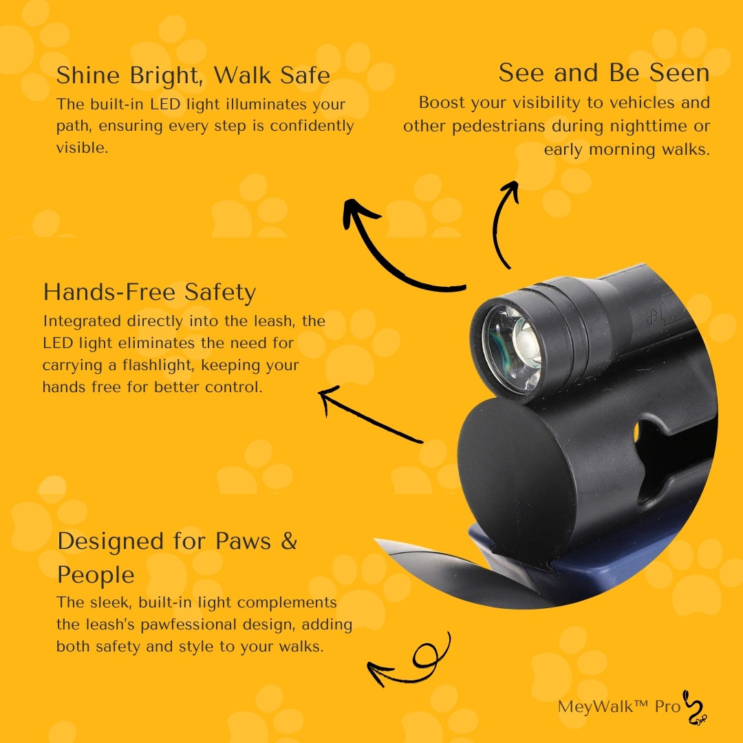 MeyWalk™ Pro Dual Dog Leash | The Pawfessional Dual Dog Leash for Effortless Walks