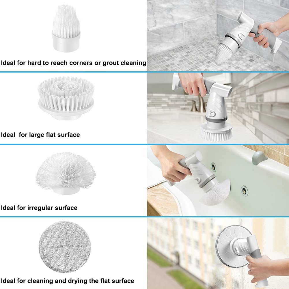 Carbelli PowerScrub™ Pro - 5 in 1 Power Scrubbing Set