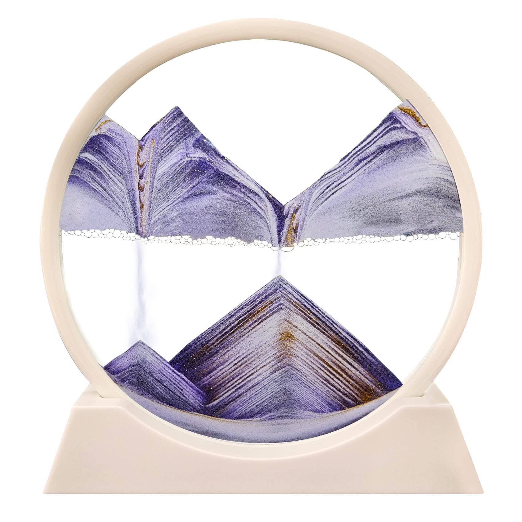 MeyHome™ Serenity Hourglass - Eye-Friendly Decor for Relaxation and Harmony 🌟