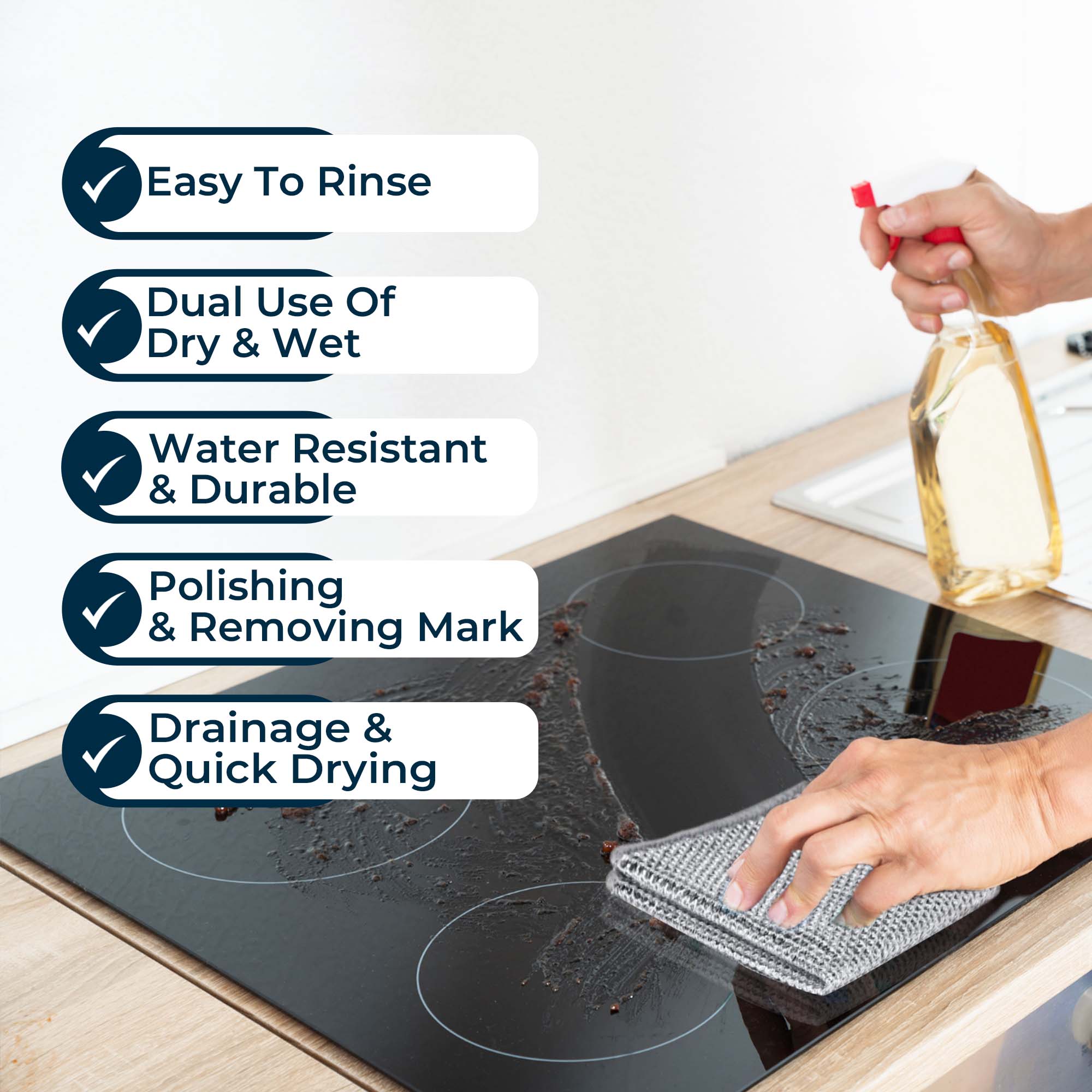 MeyClean™ - The Ultimate Cleaning Tool for Stainless Steel and Glass Cookware | BUNDLE OFFER