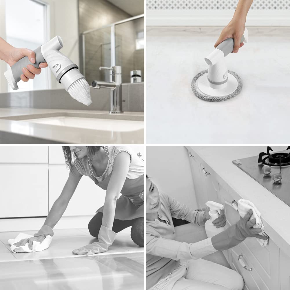 Carbelli PowerScrub™ Pro - 5 in 1 Power Scrubbing Set