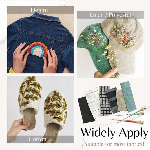 MeyStitch™ - Punch Needle Embroidery Kit | Elevate Your Sewing Craft!