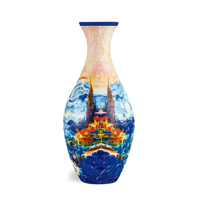 MeyVase™ Decorative 3D Art Puzzle Vase – Craft Your Masterpiece, Elevate Your Space