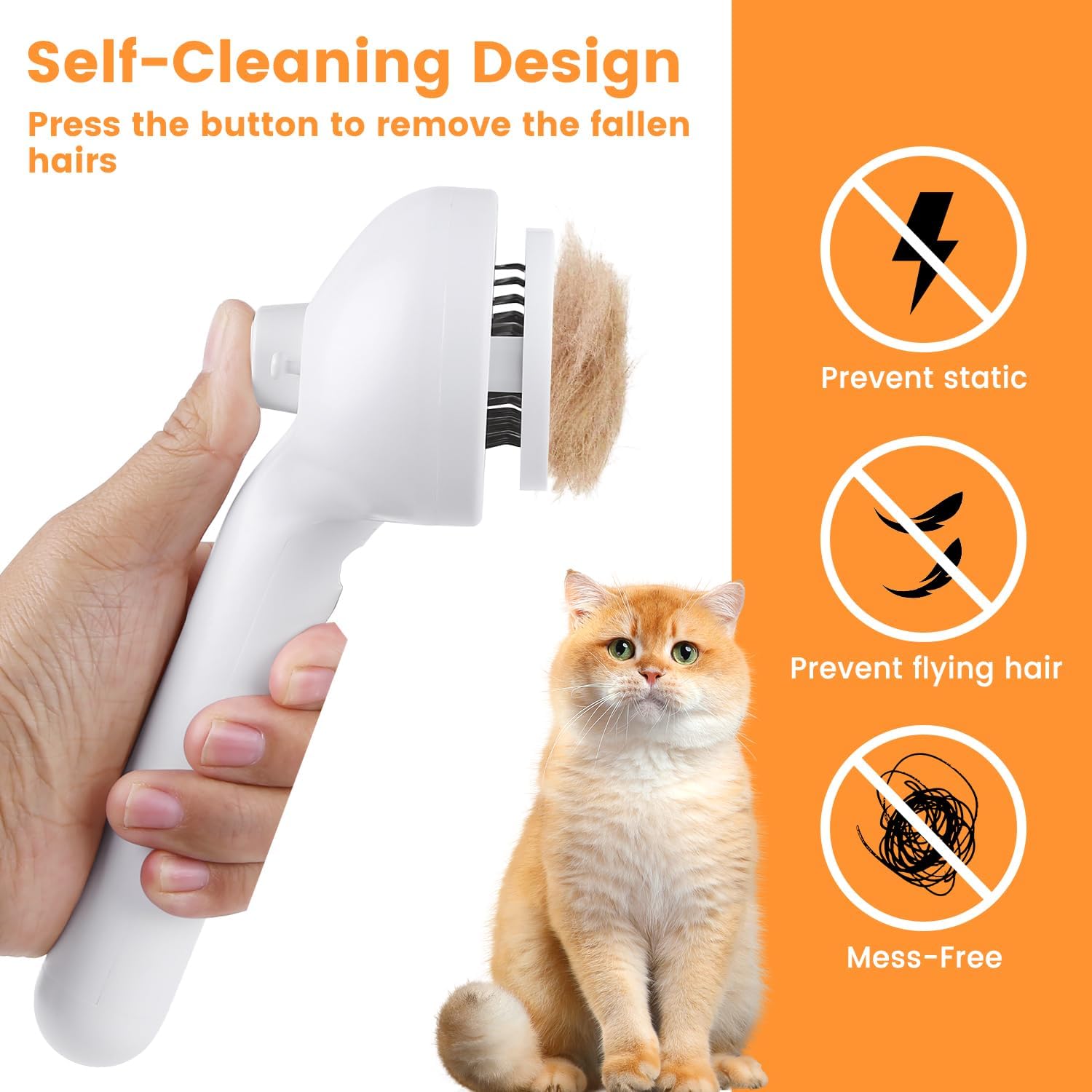 MeyPaw™ Pro - 3 in 1 Pet Grooming Brush | Groom Like a PAWfessional 🐾