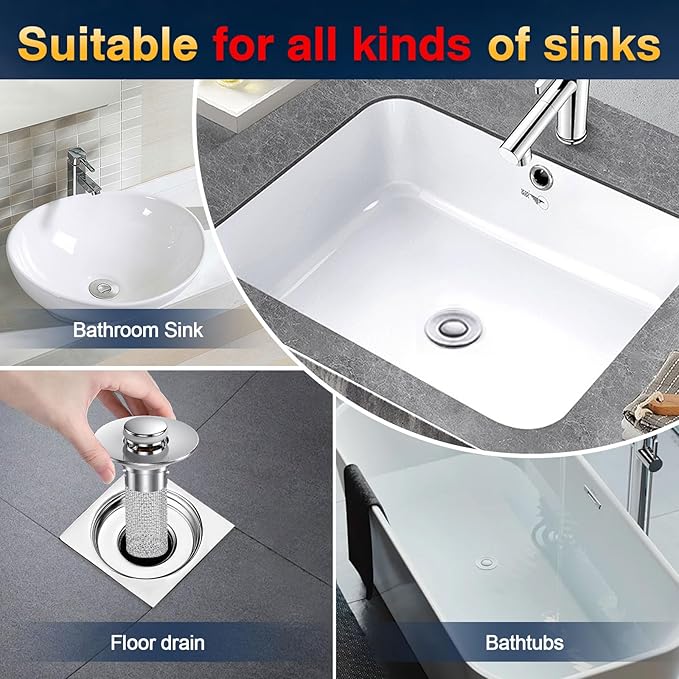 MeyDrain™ – Effortlessly Filter, Block, and Protect Your Sinks from Debris and Clogs | BUNDLE OFFER