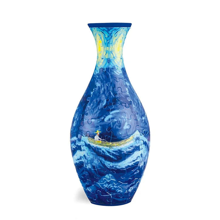 MeyVase™ Decorative 3D Art Puzzle Vase – Craft Your Masterpiece, Elevate Your Space