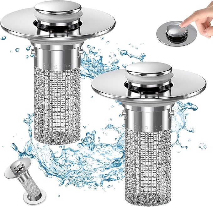 MeyDrain™ – Effortlessly Filter, Block, and Protect Your Sinks from Debris and Clogs | BUNDLE OFFER