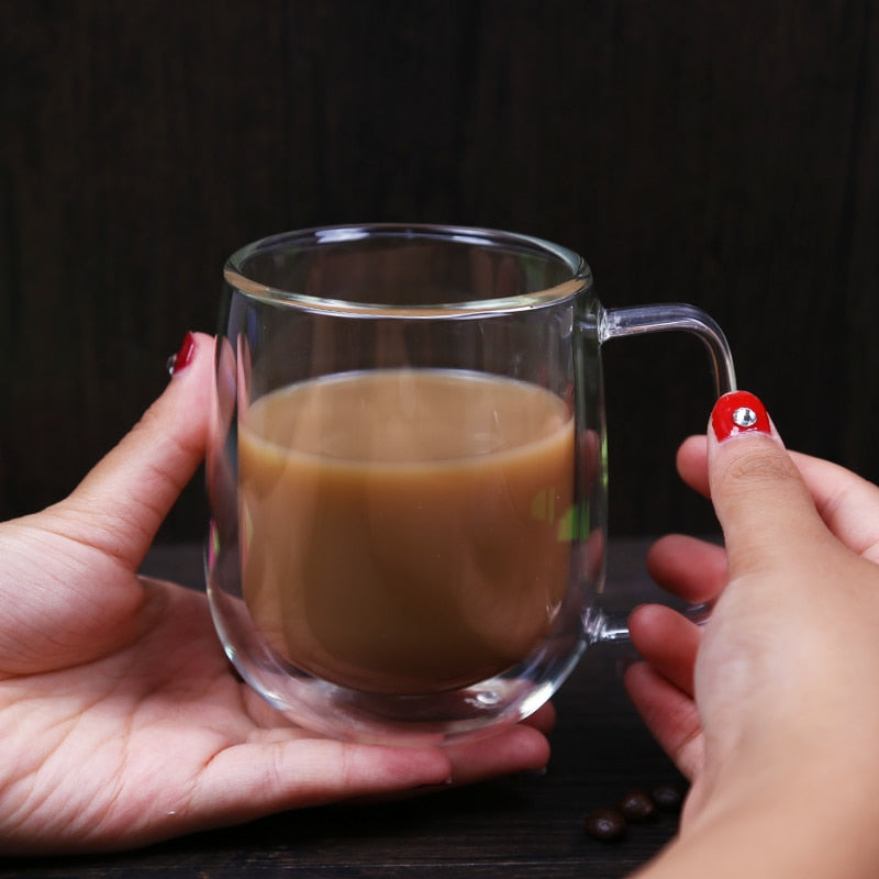 Galant Double Glass Cup