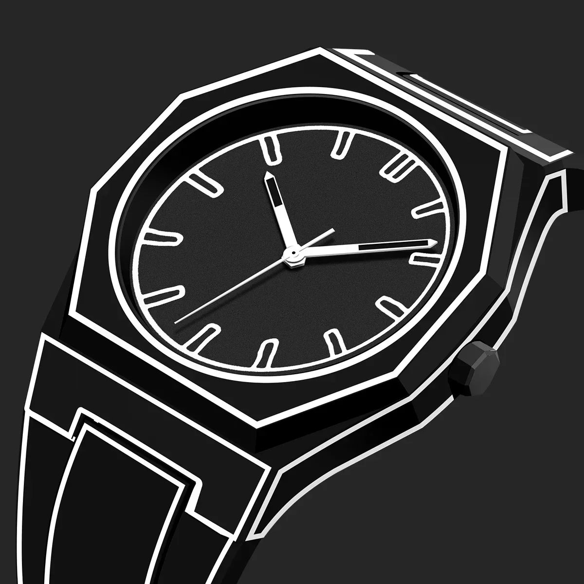 Carbelli Arc 2D Sketch Watch