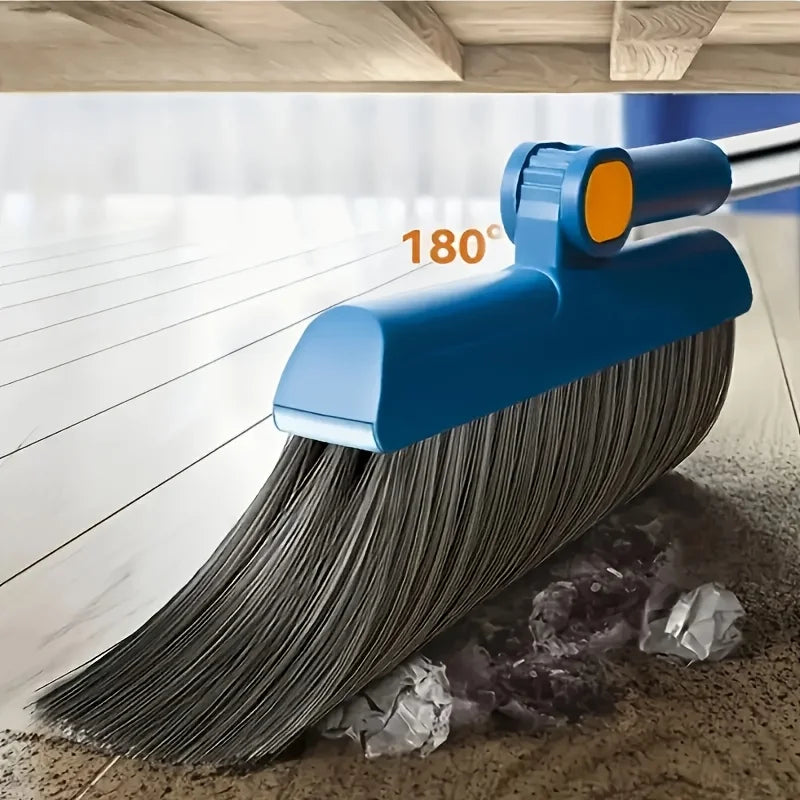 MeyHome™ 180° Rotating Broom & Dustpan Set | Clean Smarter, Not Harder
