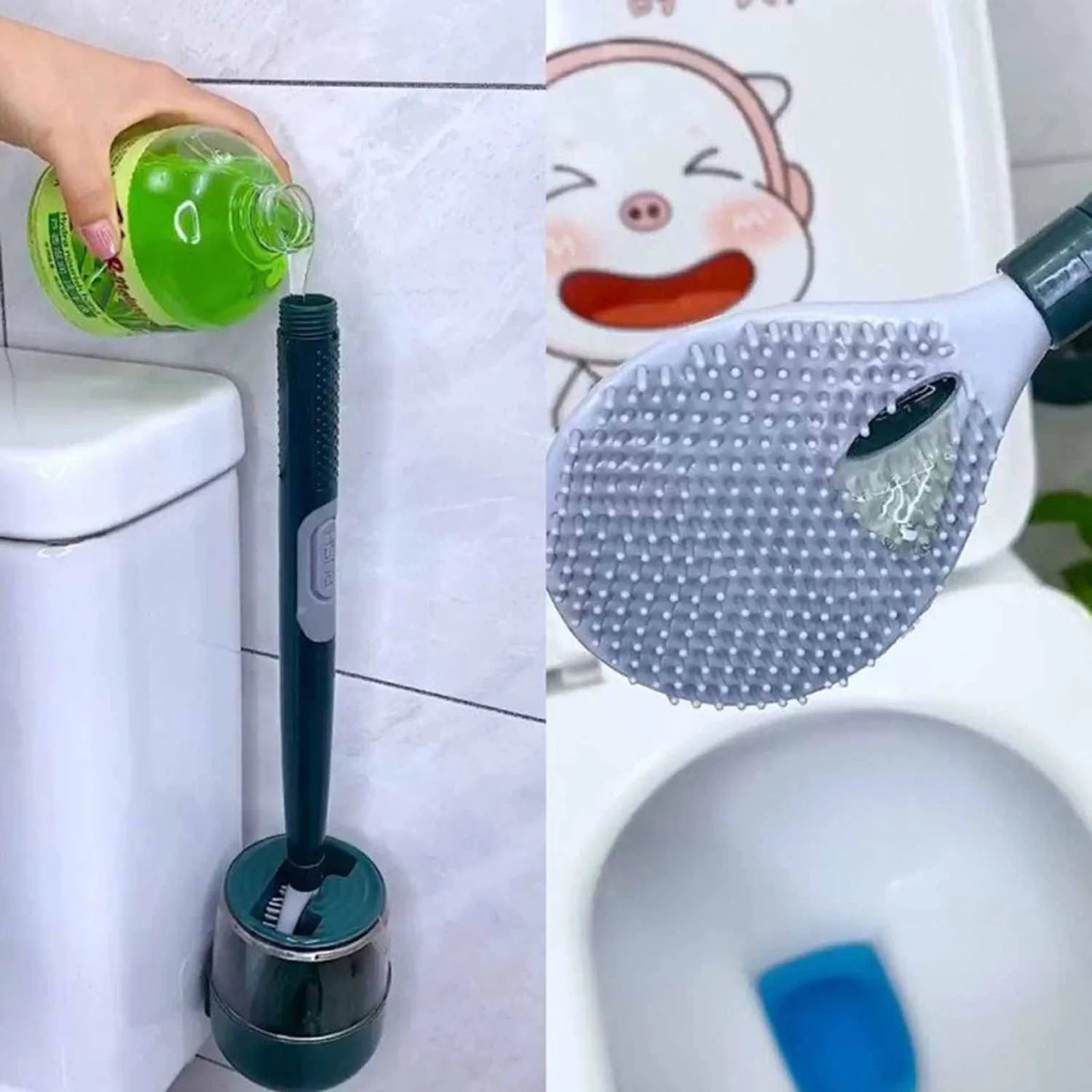 MeyClean™ - The Flexible Brush with Built-in Cleaning Power | Redefining Clean, One Swipe at a Time