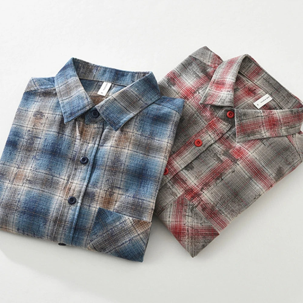 The Carter Button-Up Flannel Shirt