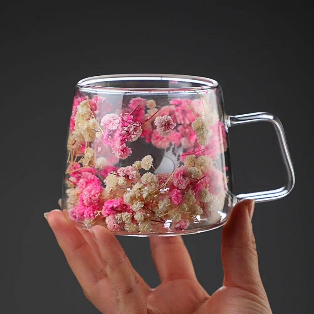 Blossom Dreams Floral Double-Walled Mug