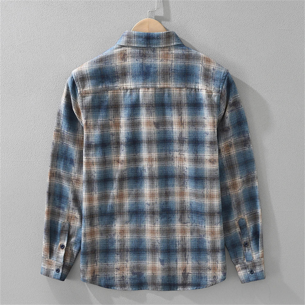The Carter Button-Up Flannel Shirt