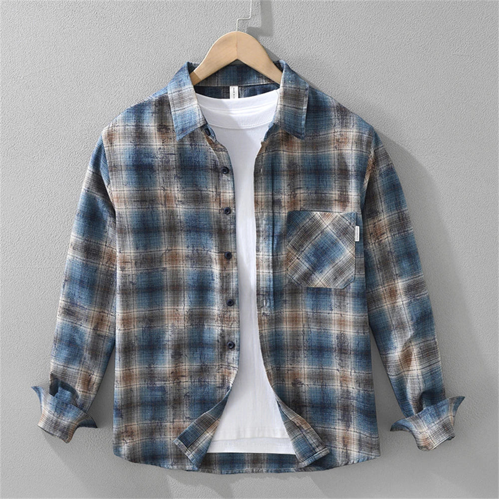 The Carter Button-Up Flannel Shirt