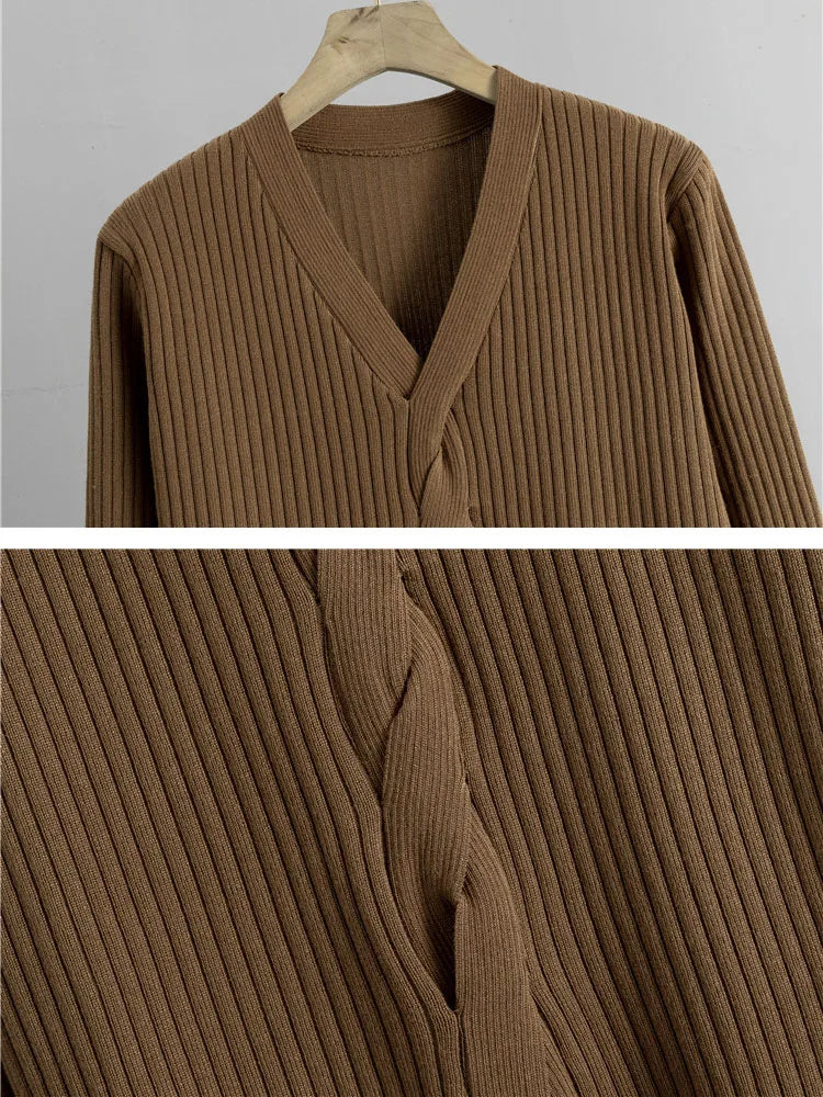 MeyChic™ - Ribbed Knitwear Set