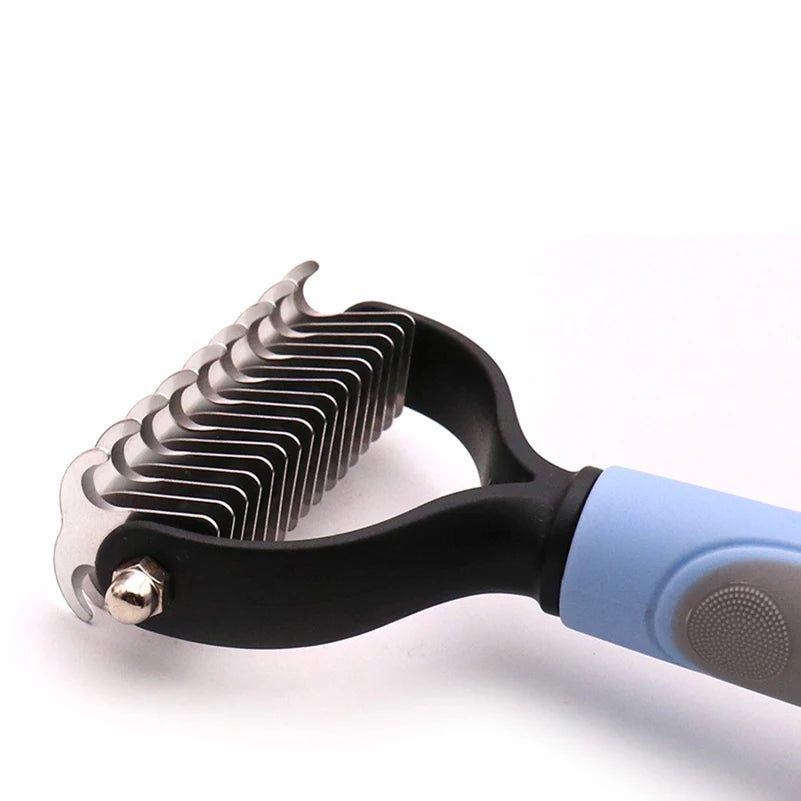 MeyFur™ Pro - 2 in 1 Deshedding & Detangling Comb | Designed By Pawfessionals, Trusted By Pet Parents