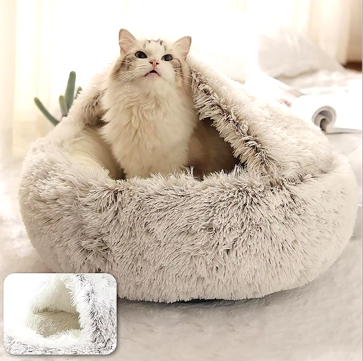 MeyNest™ – Give Your Furry Friend The Best With MeyNest™ 🐾 | The Ultimate Calming Bed for Comfort, Security & Anxiety Relief