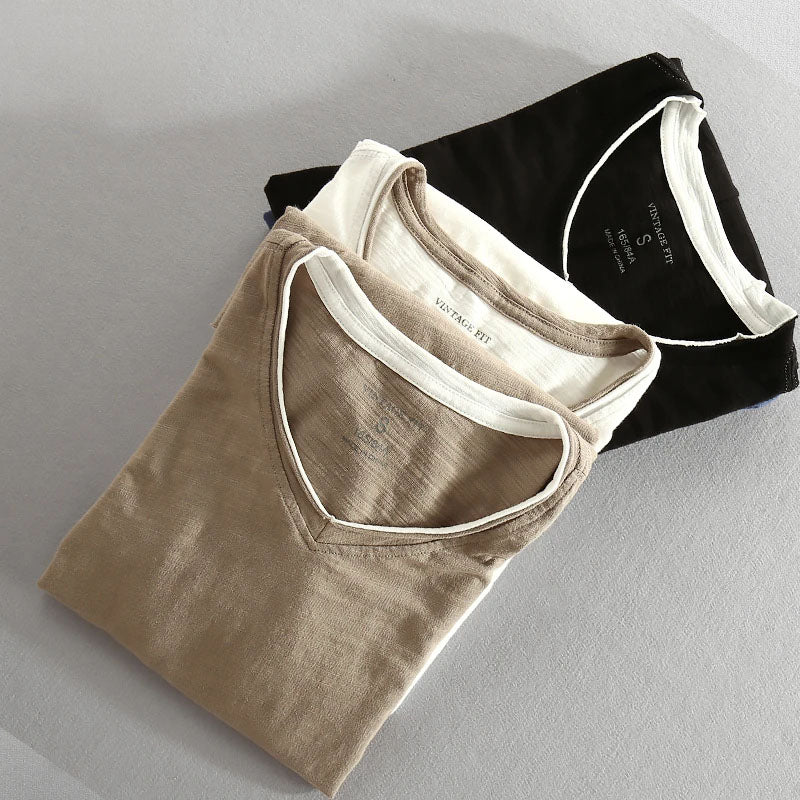 Kaito Cotton Long-Sleeve Shirt