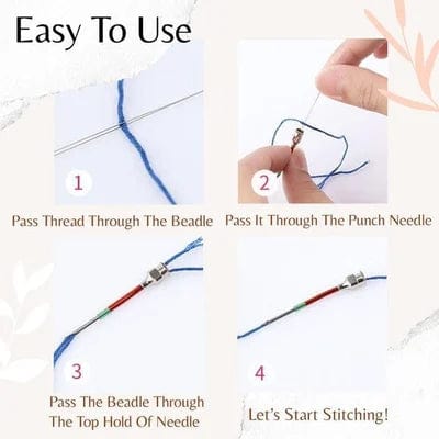 MeyStitch™ - Punch Needle Embroidery Kit | Elevate Your Sewing Craft!