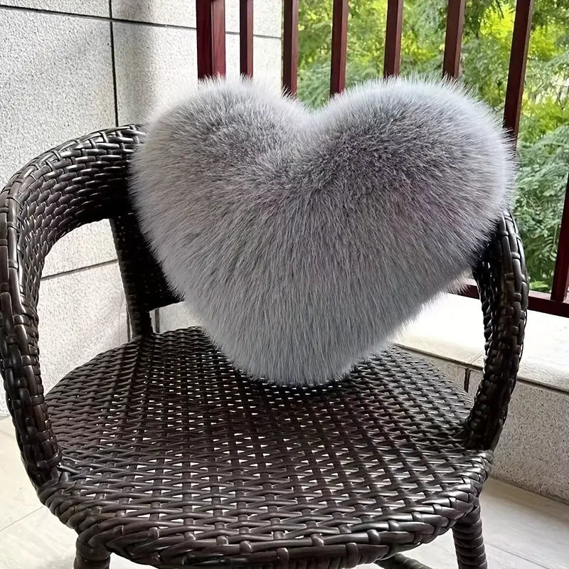 MeyHome™ – Heart Plush Throw Pillow | Fall in Love with Every Snuggle