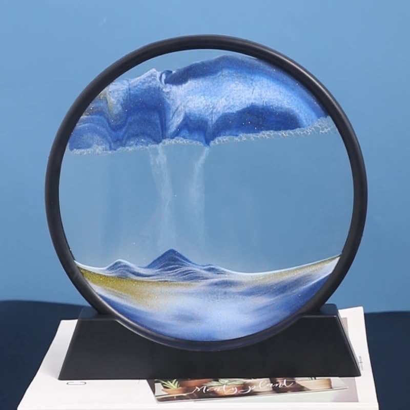 MeyHome™ Serenity Hourglass - Eye-Friendly Decor for Relaxation and Harmony 🌟