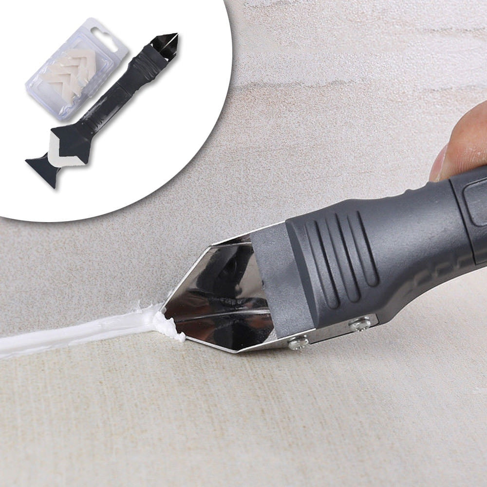 MeyScrape™ - Universal 3 in 1 Caulk Scraping Tool | The Ultimate Tool for Perfect Caulk Removal and Application! | BUNDLE OFFER
