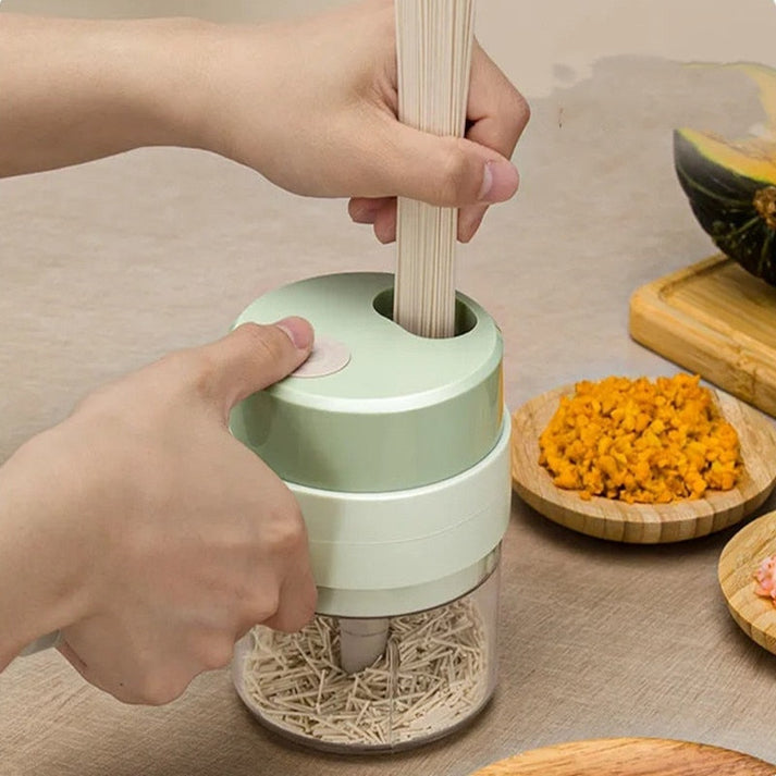 MeySlice™ - 4 in 1 Electric Chopper | The Ultimate Kitchen Companion for Effortless Cooking!