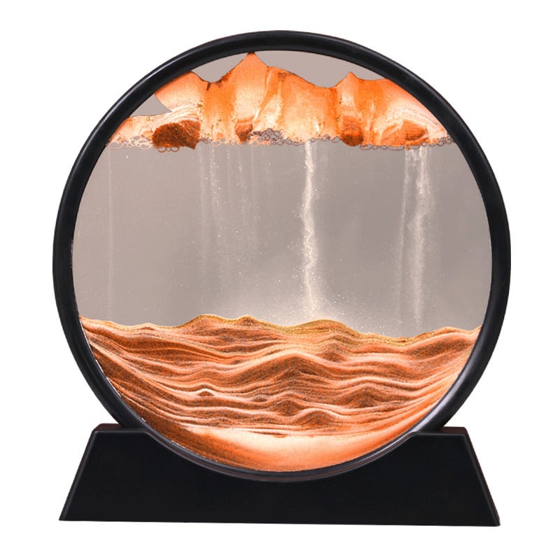 MeyHome™ Serenity Hourglass - Eye-Friendly Decor for Relaxation and Harmony 🌟
