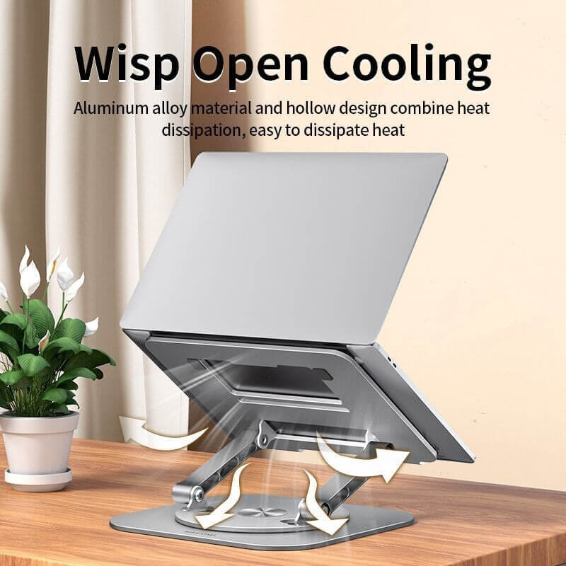 MeyStand™ - 360° Performance Laptop Stand | The Ultimate Laptop Stand for Peak Performance and Comfort