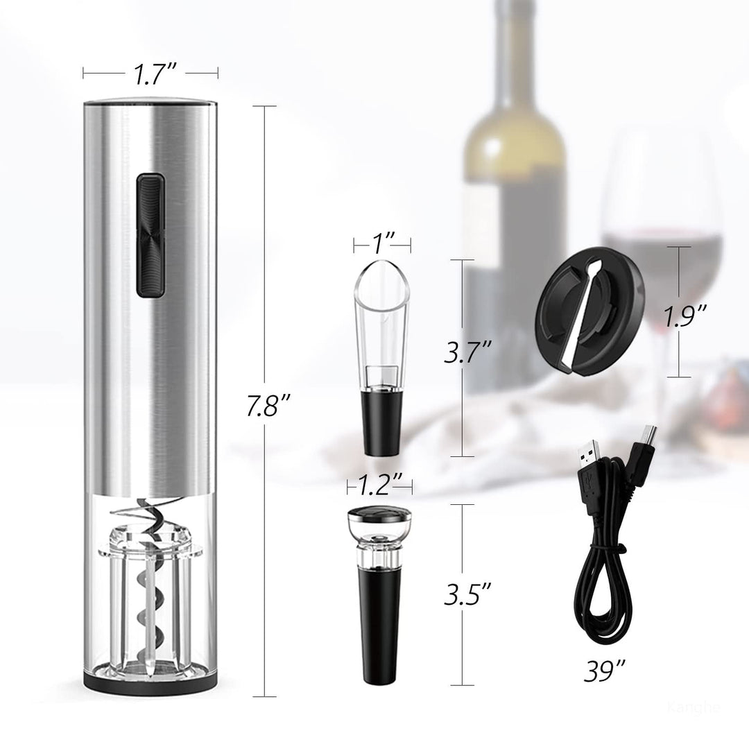 MeyWine™ - Automatic Wine Bottle Opener | Say goodbye to cork struggles with this complete wine-serving solution