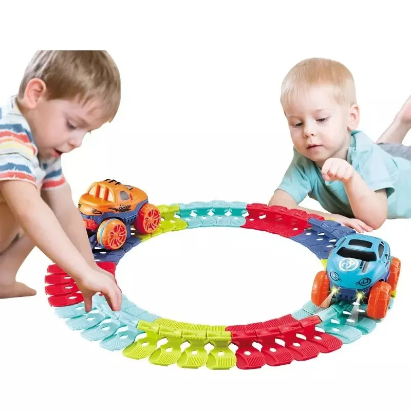 MeyTrack™ Zero Gravity Racing Adventure Set | Build, Create, Defy Gravity —The Ultimate Toy for Budding Engineers!