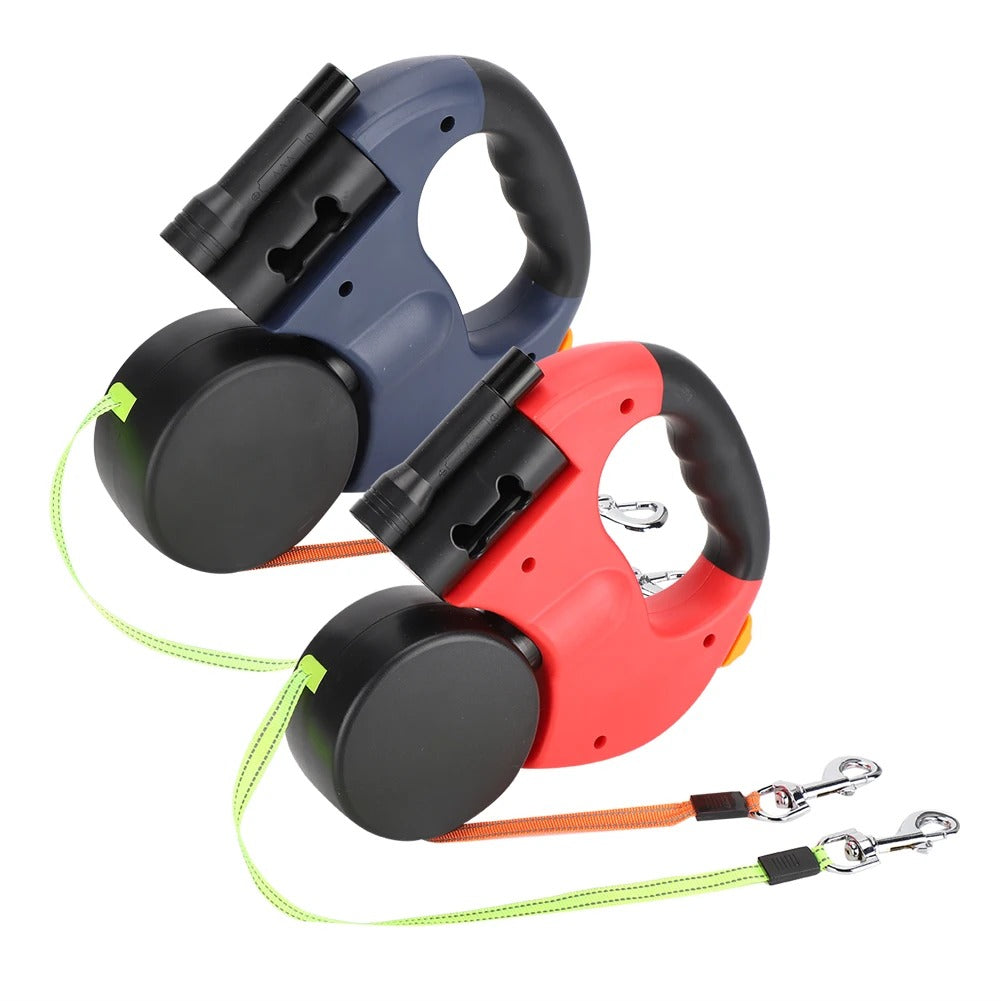 MeyWalk™ Pro Dual Dog Leash | The Pawfessional Dual Dog Leash for Effortless Walks