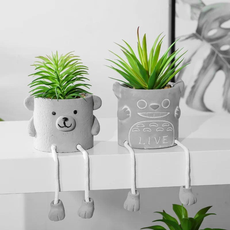 BloomBuddy™ Succulent Plant Pots | Add a Pop of Personality to Your Plants 🌱