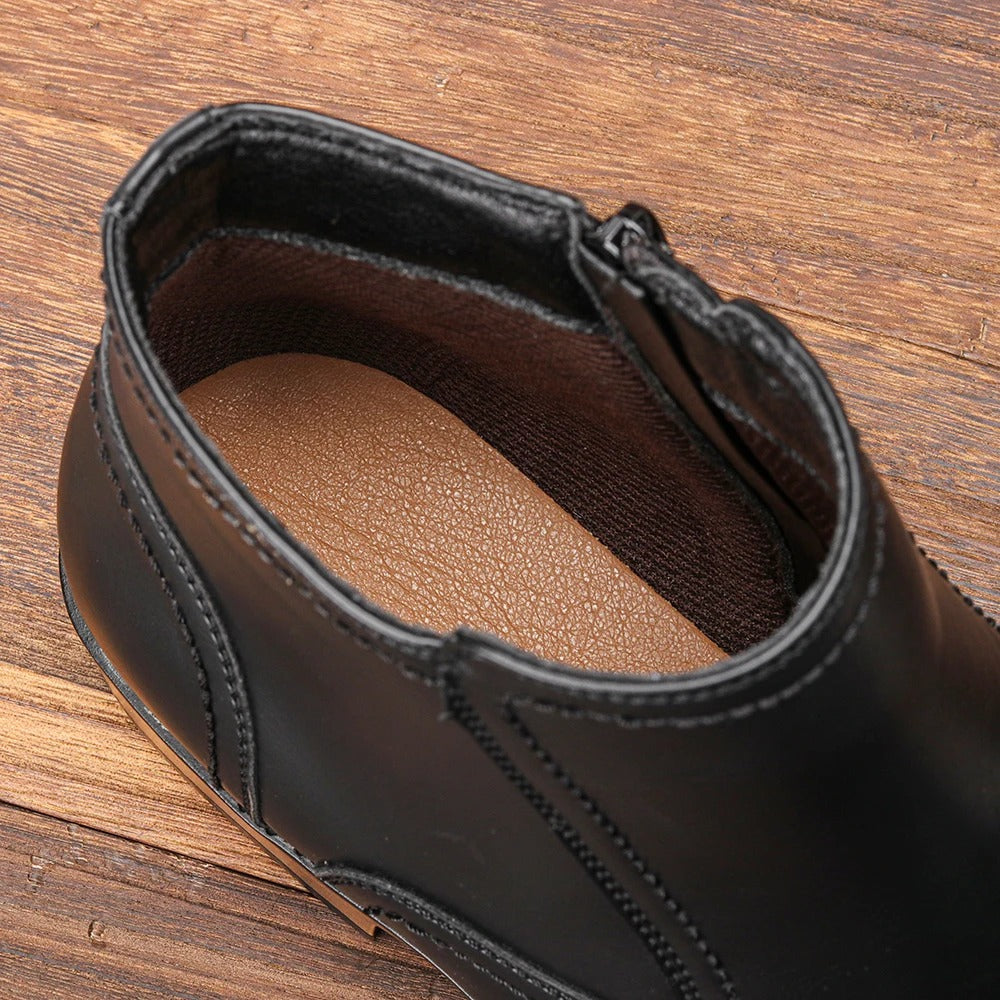 Antonio Moretti Leather Ankle Boots