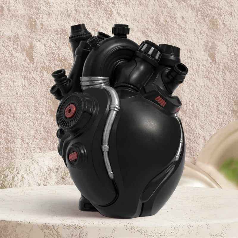 MeyHome™ Engine & Heart Vase – The Ultimate Fusion of Art & Power