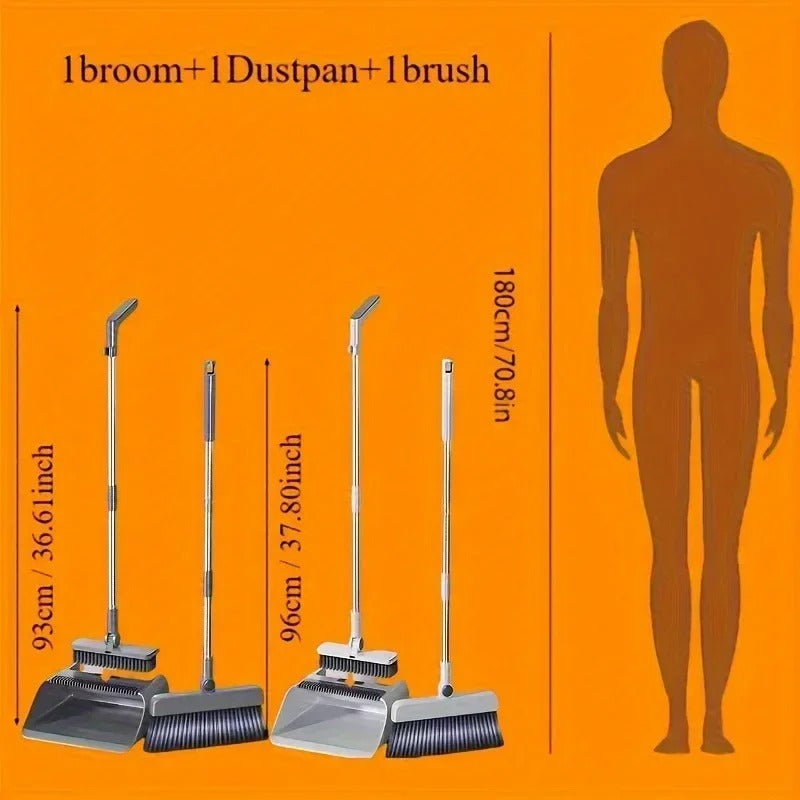 MeyHome™ All-In One Smart Cleaning Set | The Smart Broom Set for Effortless Cleaning!