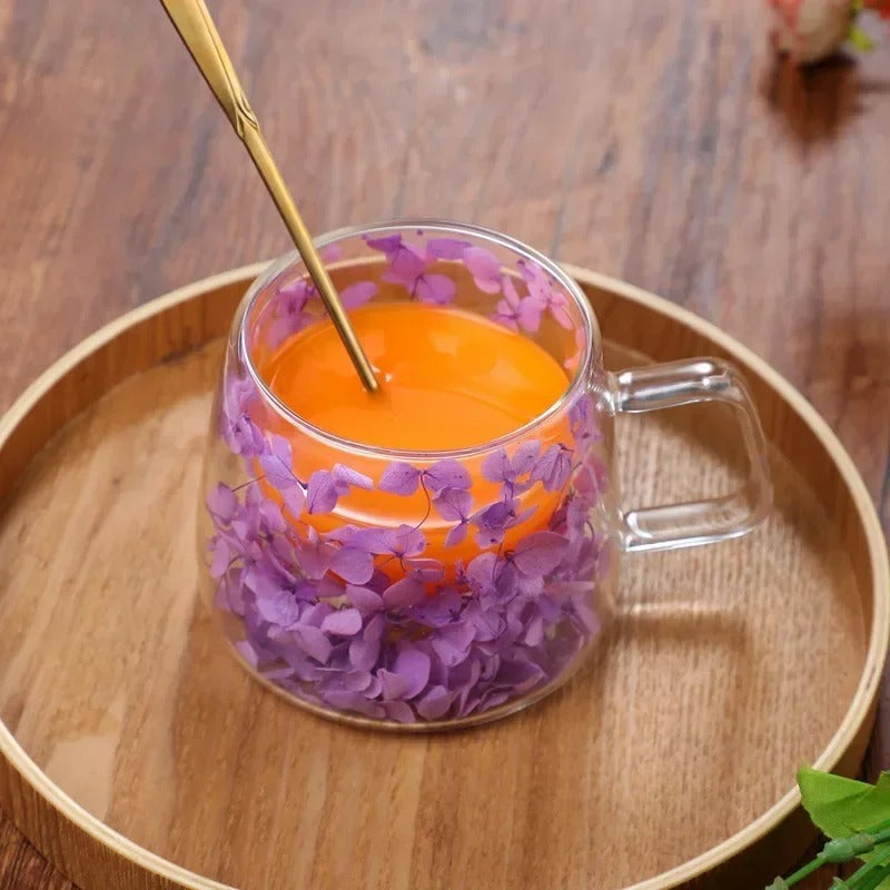 Blossom Dreams Floral Double-Walled Mug