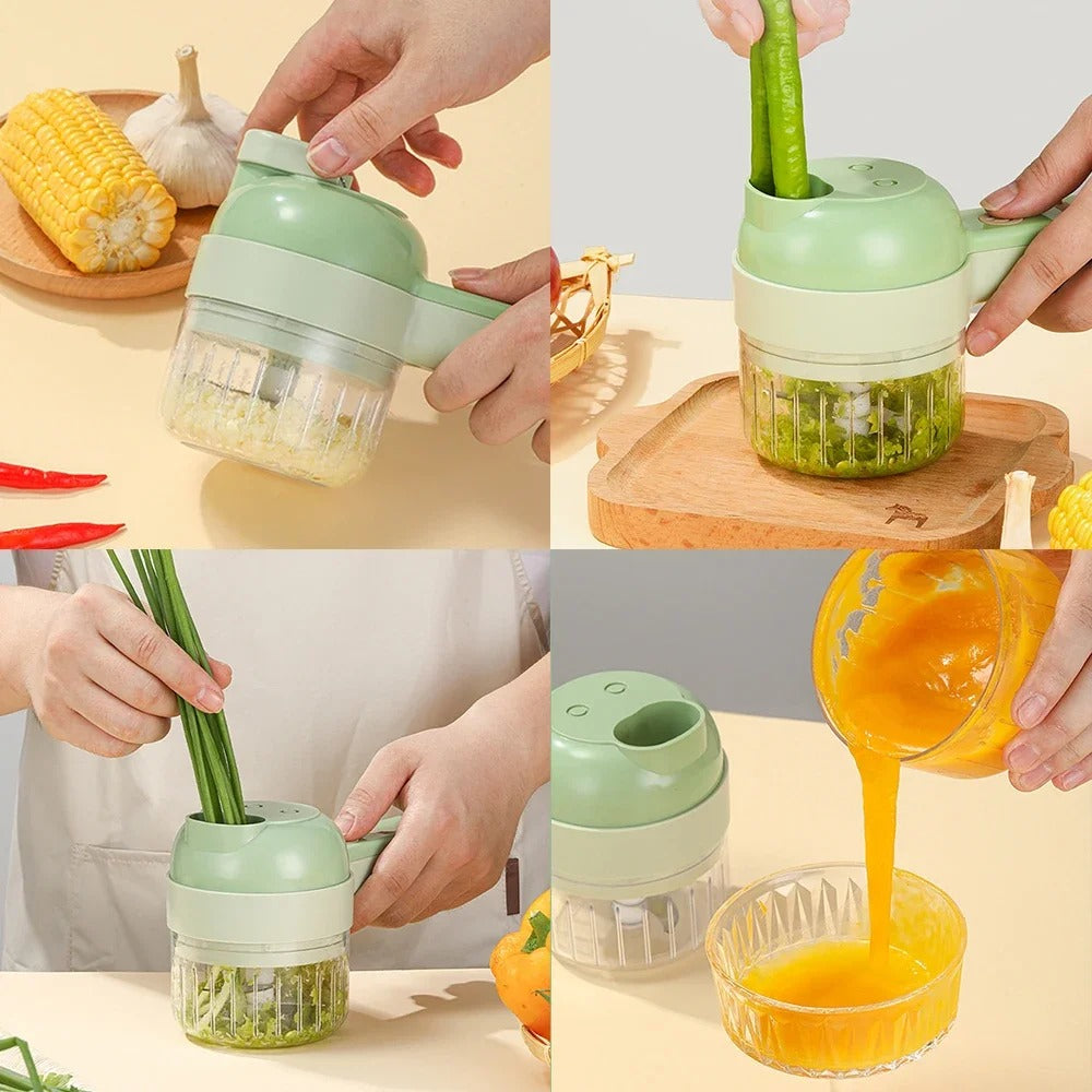 MeySlice™ - 4 in 1 Electric Chopper | The Ultimate Kitchen Companion for Effortless Cooking!