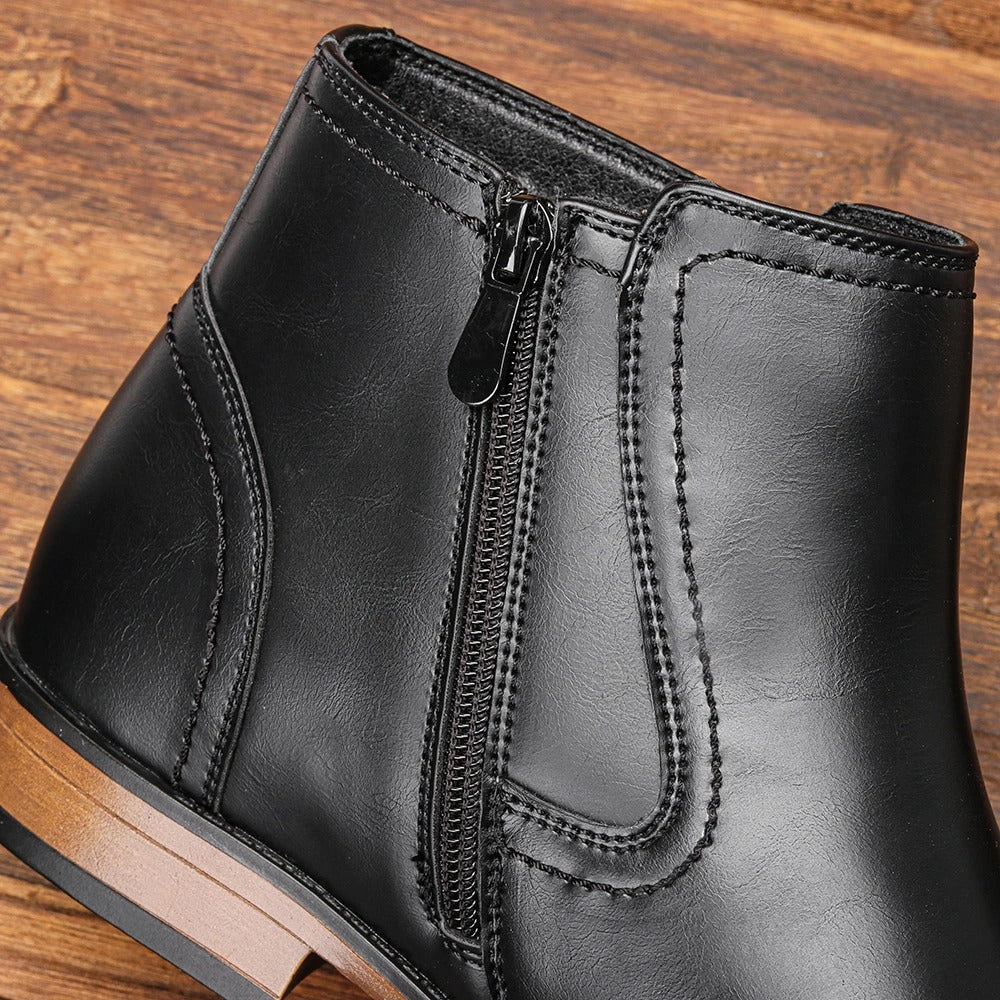 Antonio Moretti Leather Ankle Boots