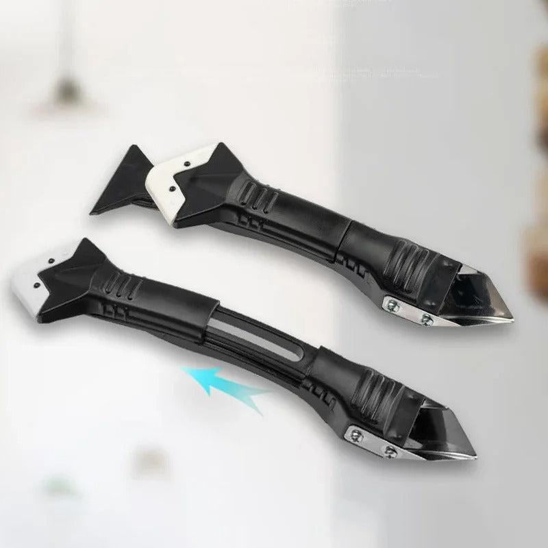 MeyScrape™ - Universal 3 in 1 Caulk Scraping Tool | The Ultimate Tool for Perfect Caulk Removal and Application! | BUNDLE OFFER