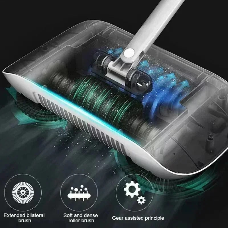 MeyHome™ – 2 in 1 Multifunctional Sweeper | The Cordless Sweeper That Cleans Like Magic!