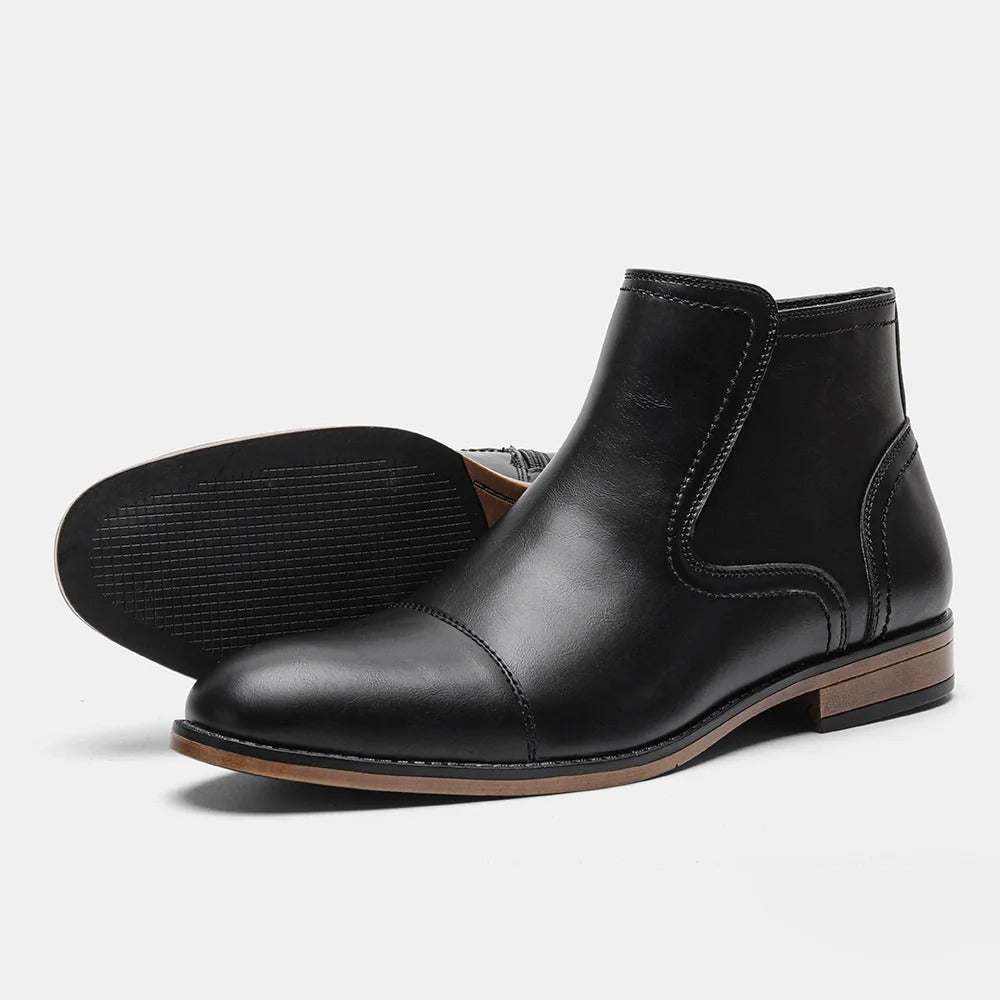 Antonio Moretti Leather Ankle Boots
