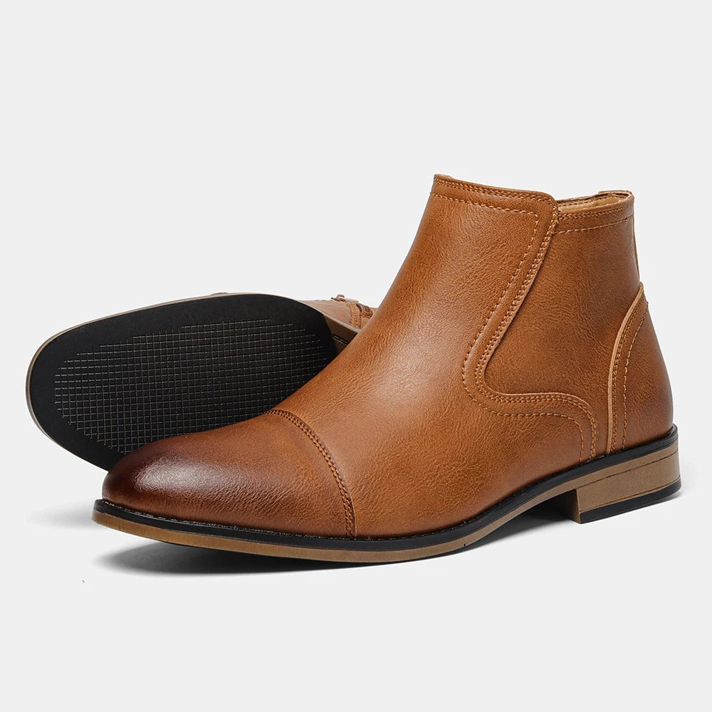 Antonio Moretti Leather Ankle Boots