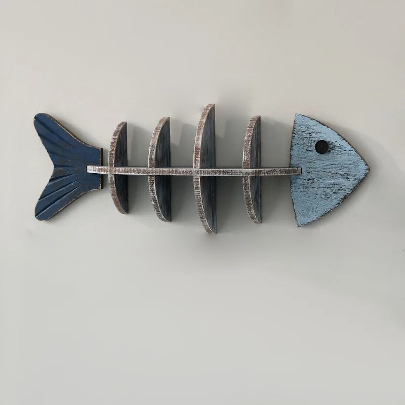 MeyHome™ Fishbone Wall Shelves | Bring the Ocean to Your Walls