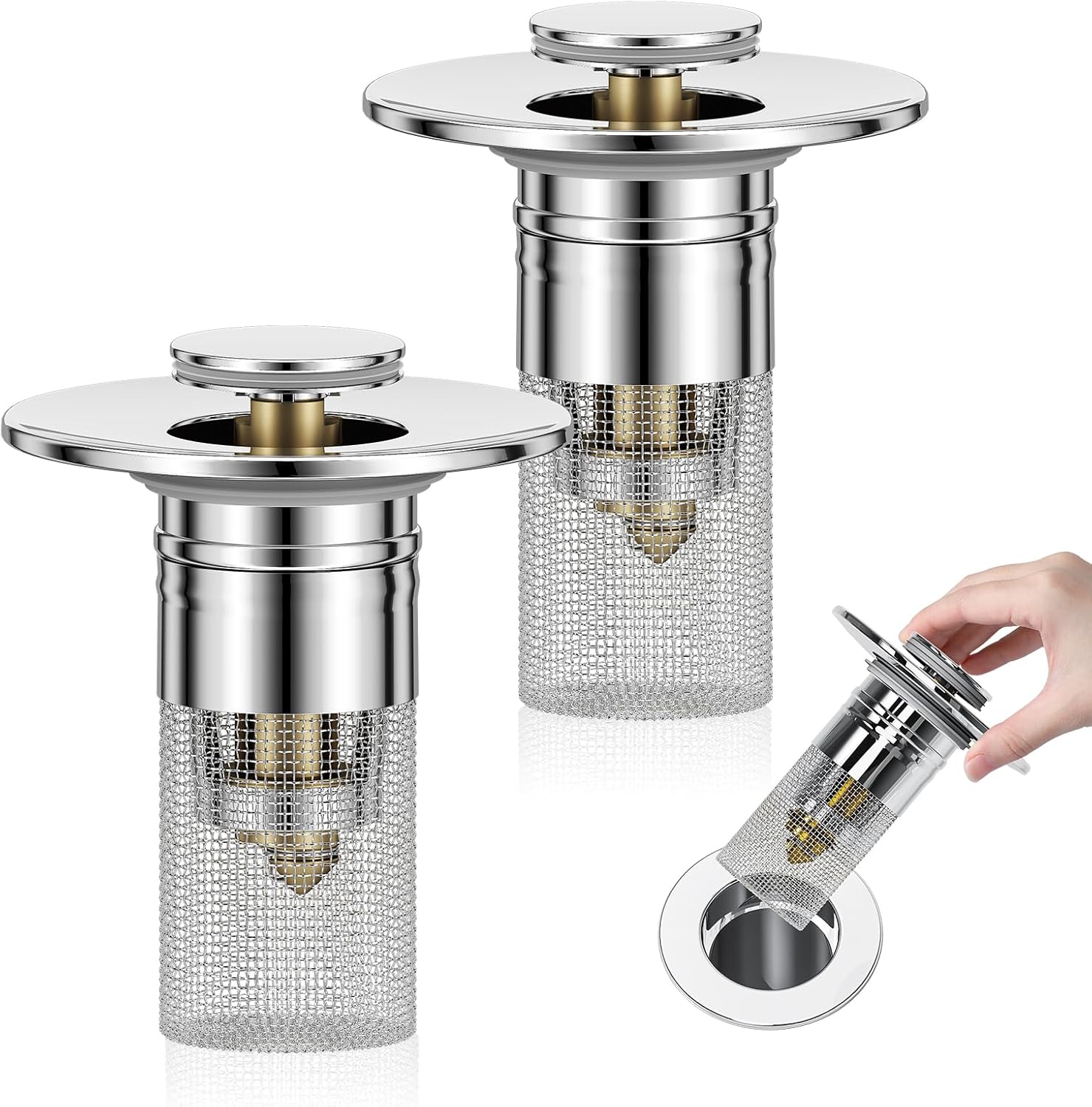 MeyDrain™ – Effortlessly Filter, Block, and Protect Your Sinks from Debris and Clogs | BUNDLE OFFER