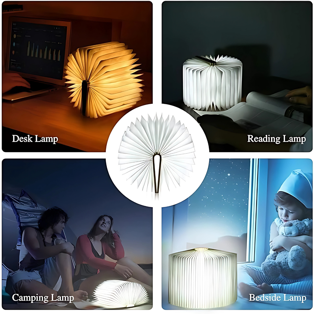 MeyGlow™ – The Magical Wooden Book Lamp | Turn Ordinary Nights into Magical Moments💡