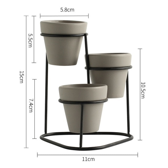 Nuso Life Porcelain Pottery Stand