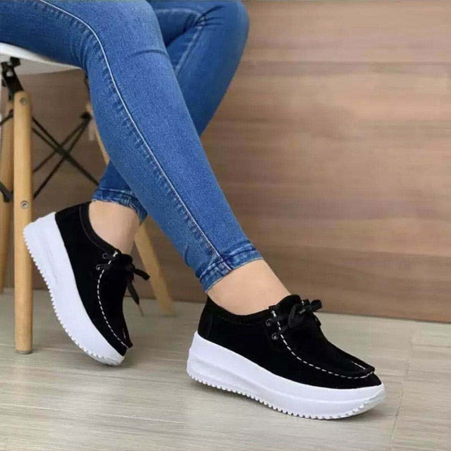 Juliana Women's Lace - Up Vulcanized Sneakers